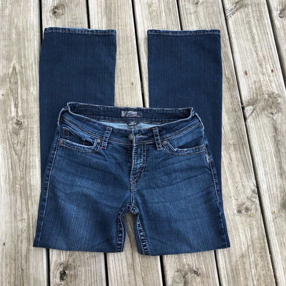 Silver Suki Boot Cut Jeans